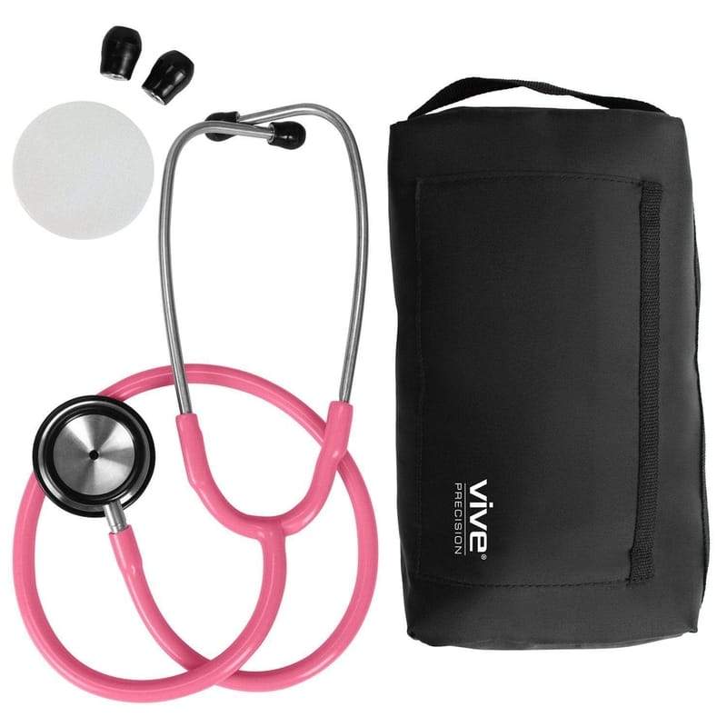 Vive Health Stethoscope Digital Measuring Devices Vive Health Pink  