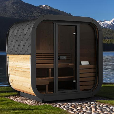 SaunaLife Model CL5G (4 Person Sauna) SaunaLife