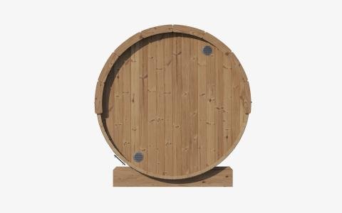 SaunaLife Model E7 Sauna Barrel (4 Person Sauna) SaunaLife