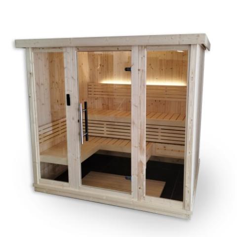 SaunaLife Model X7 Indoor Sauna (6 Person Sauna) SaunaLife