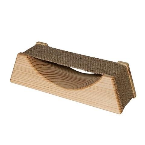 SaunaLife SaunaGear Headrest 1, Wooden headrest with cloth neck support SaunaLife