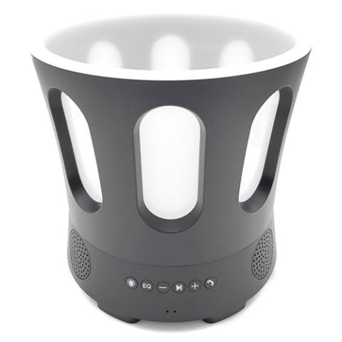 SaunaLife SaunaZone Bluetooth Speaker, Sauna Bucket, with Lights SaunaLife