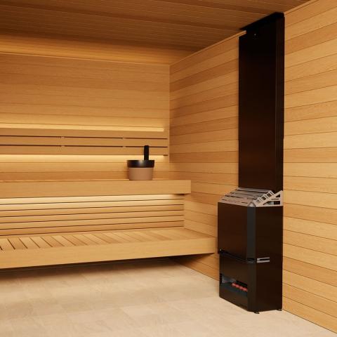 Saunum AIR 5 CSB WiFi Sauna Heater Package Saunum