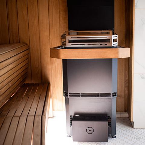 Saunum AIR L 10 WiFi Sauna Heater Package Saunum