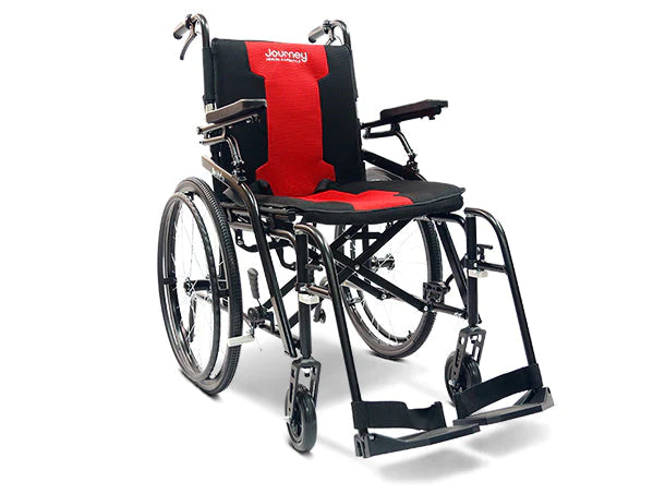 Journey So Lite Super Lightweight Folding Wheelchair Ultra Lightweight Wheelchairs Journey Black  