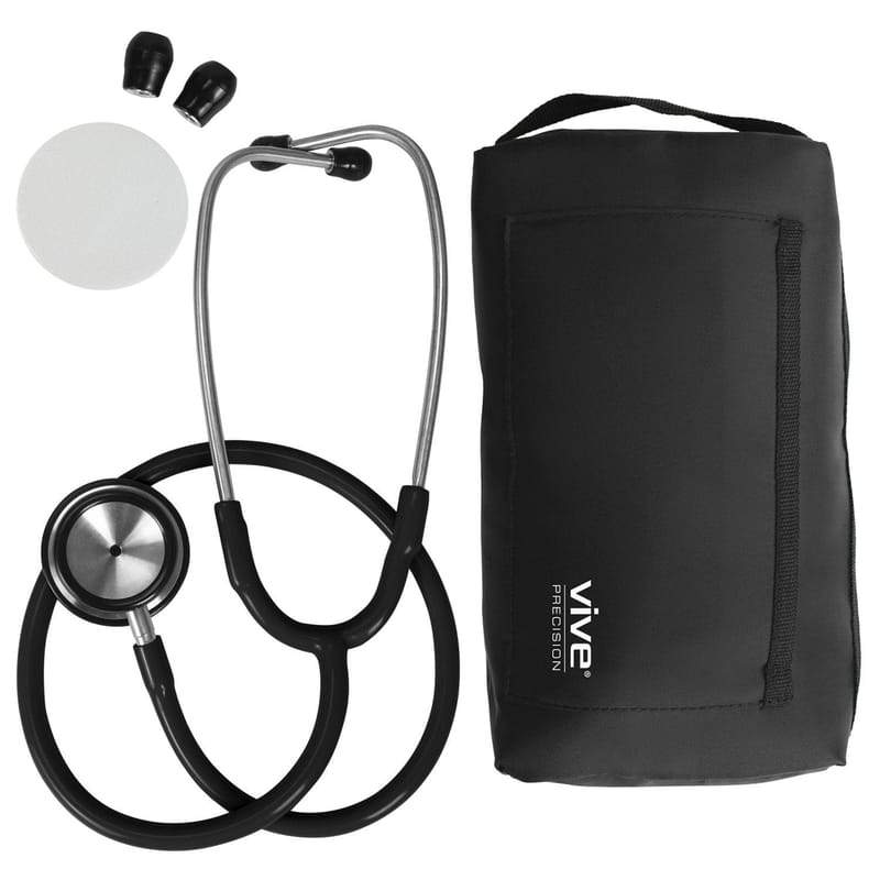 Vive Health Stethoscope Digital Measuring Devices Vive Health Black  