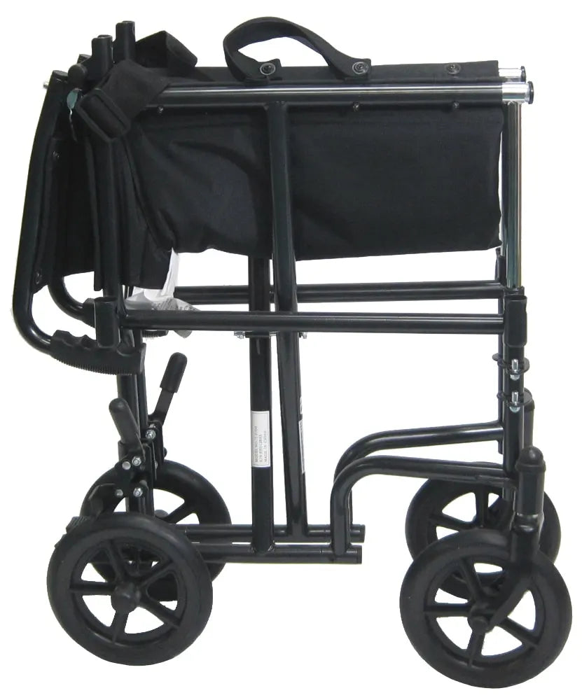 Karman T-2700 Transport Wheelchair with Removable Armrest and Footrest transport wheelchairs Karman Healthcare   