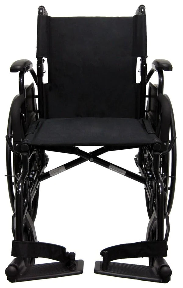 Karman 802-DY Ultra Lightweight Wheelchair with Flip Back Armrest Standard Wheelchairs Karman Healthcare   