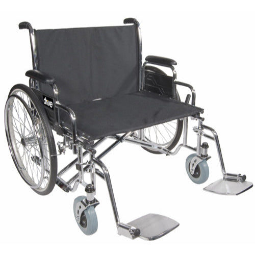 Drive Medical Wheelchair Sentra Heavy Duty Extra Wide 26 with Detacchable desk arm  Drive Medical Default Title  