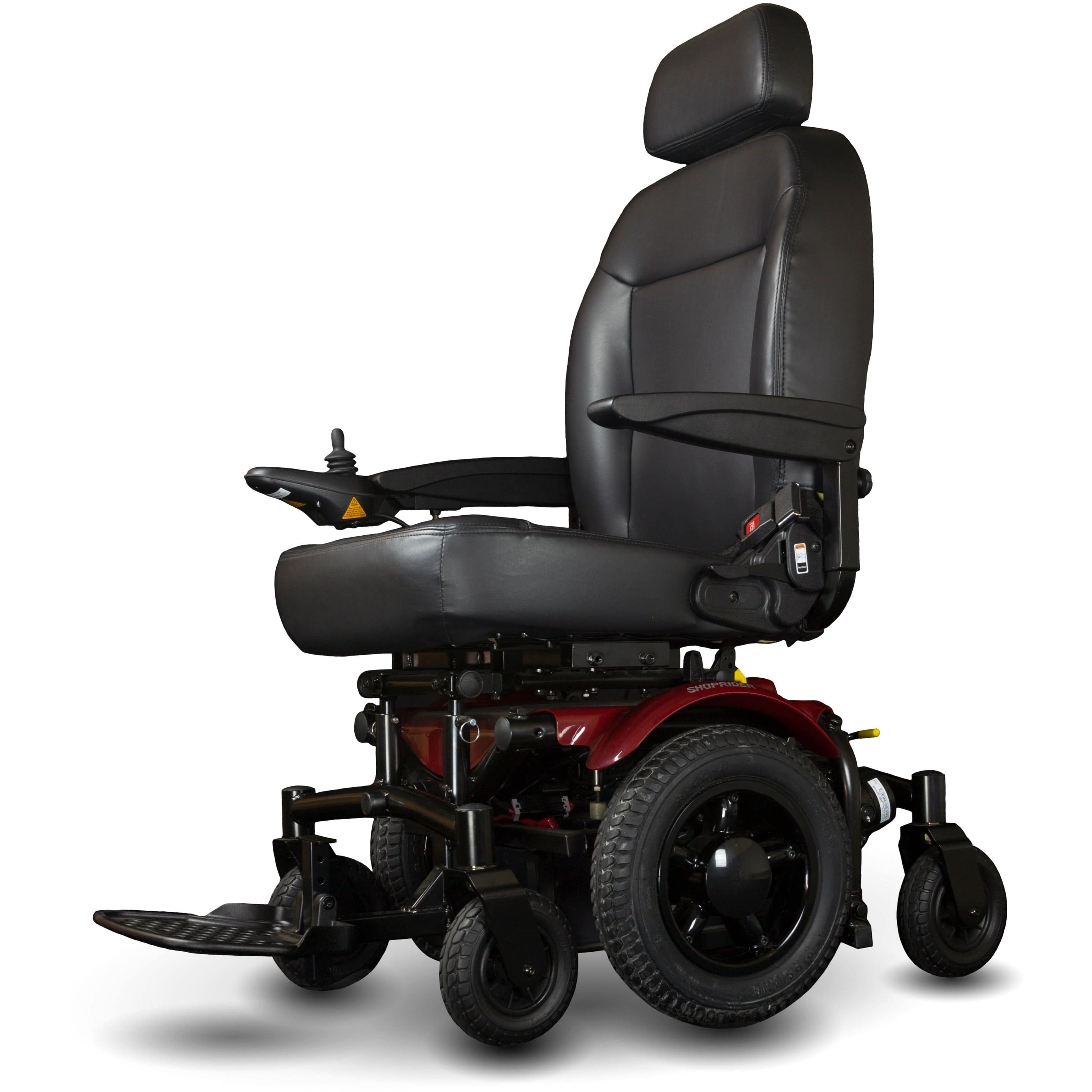 Shoprider 6 Runner 14 Heavy Duty Bariatric Power Chair 888WNLLHD Wheelchairs Shoprider Red  