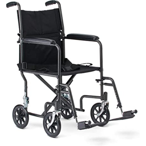 Drive Medical Wheelchair Transport Steel 19 Seat Width  Drive Medical Default Title  