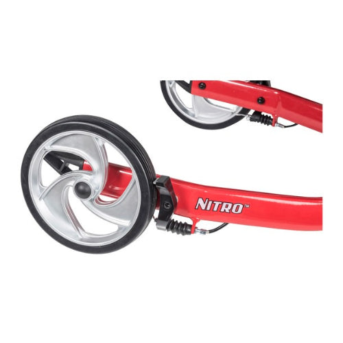 Drive Medical Nitro 3 Wheel Folding Aluminum Rollator Wheelchair - Accessories/Parts Drive Medical   