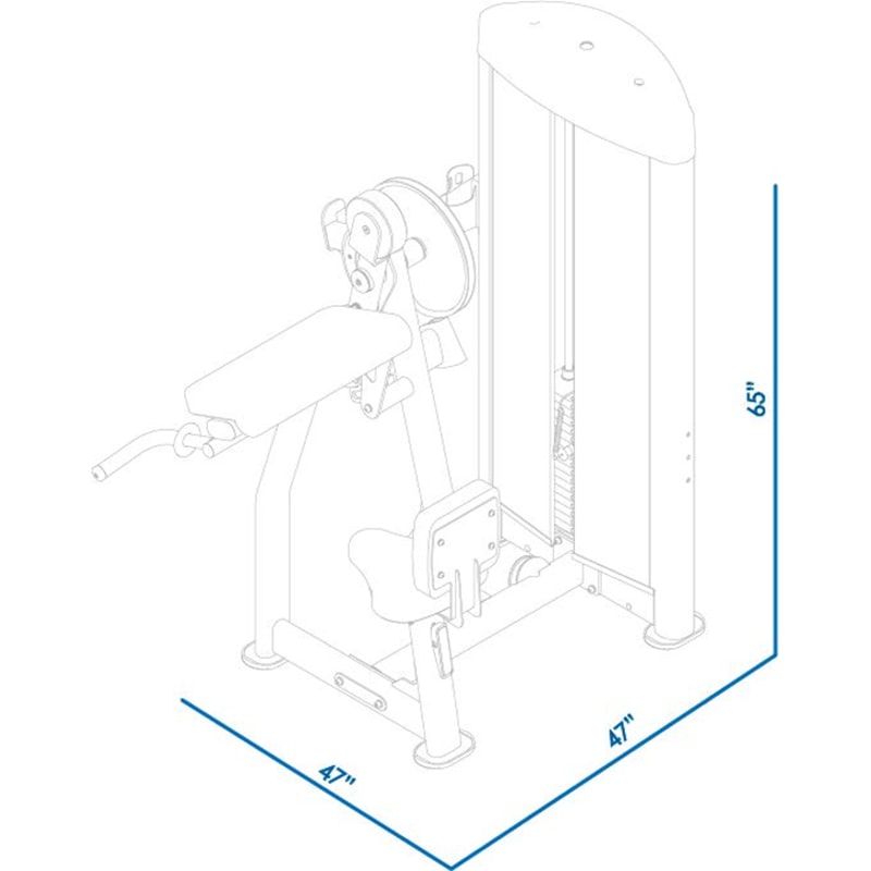 BodyKore Isolation Series Bicep + Tricep GR634 Bicep & Tricep Machine BodyKore   