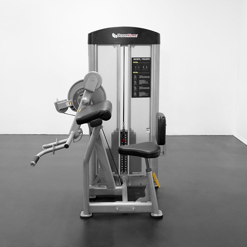 BodyKore Isolation Series Bicep + Tricep GR634 Bicep & Tricep Machine BodyKore   