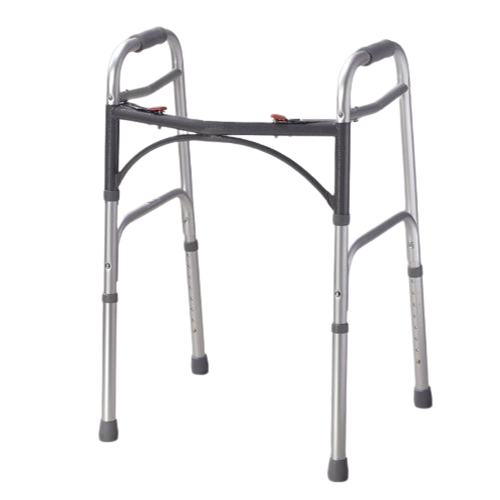 Drive Medical Easy-Release 2 Button Folding Walker Adult  Drive Medical   