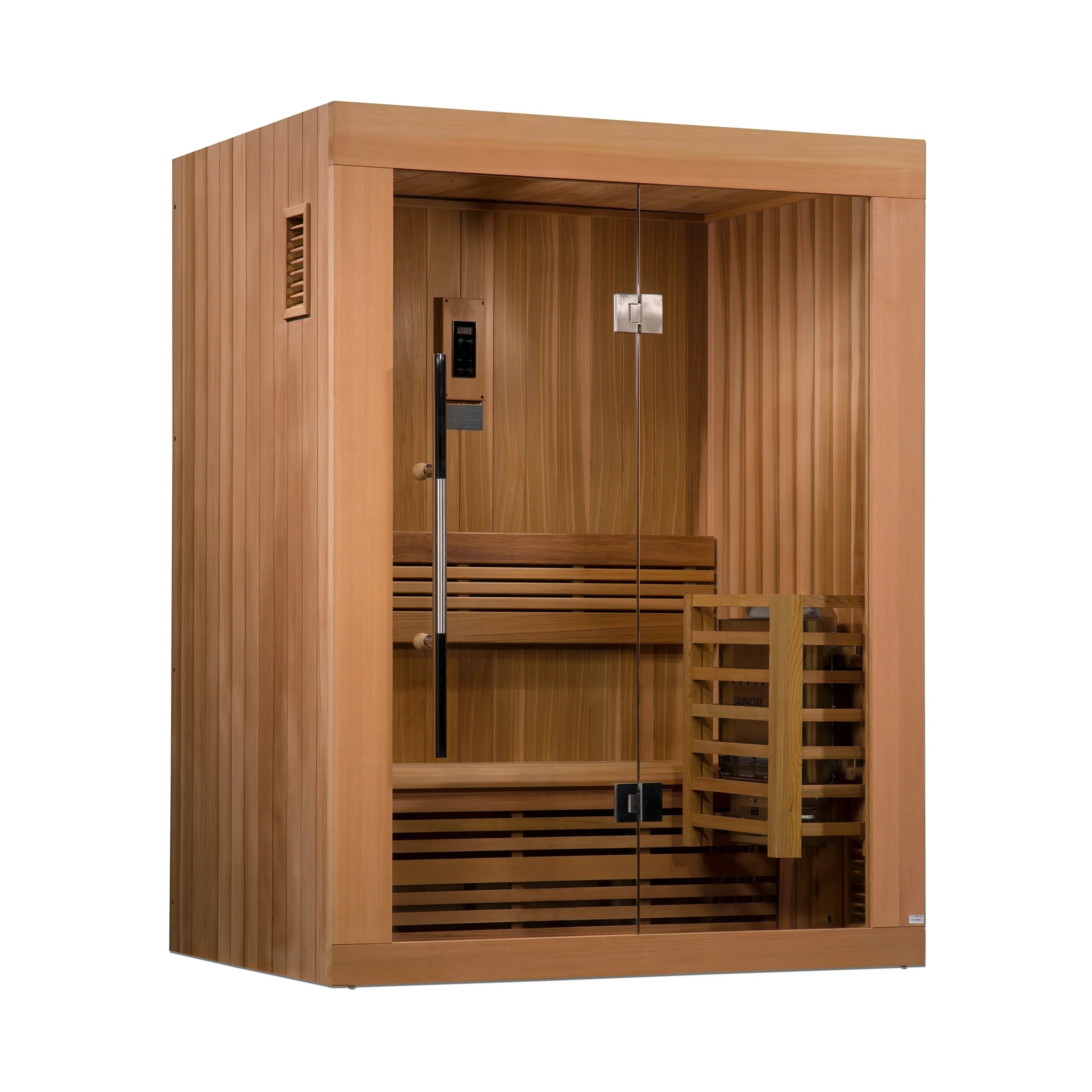 Golden Designs Sundsvall 2 Person Traditional Sauna INFRARED SAUNA Golden Designs Saunas   