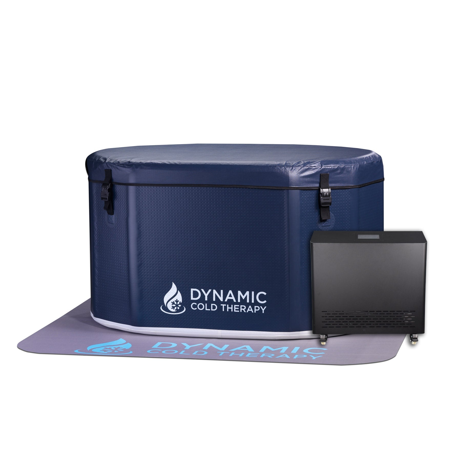 Dynamic Inflatable Cold Plunge System (Includes Cold/Heat Chiller) Cold Plunge Therapy Dynamic Cold Therapy Oval  