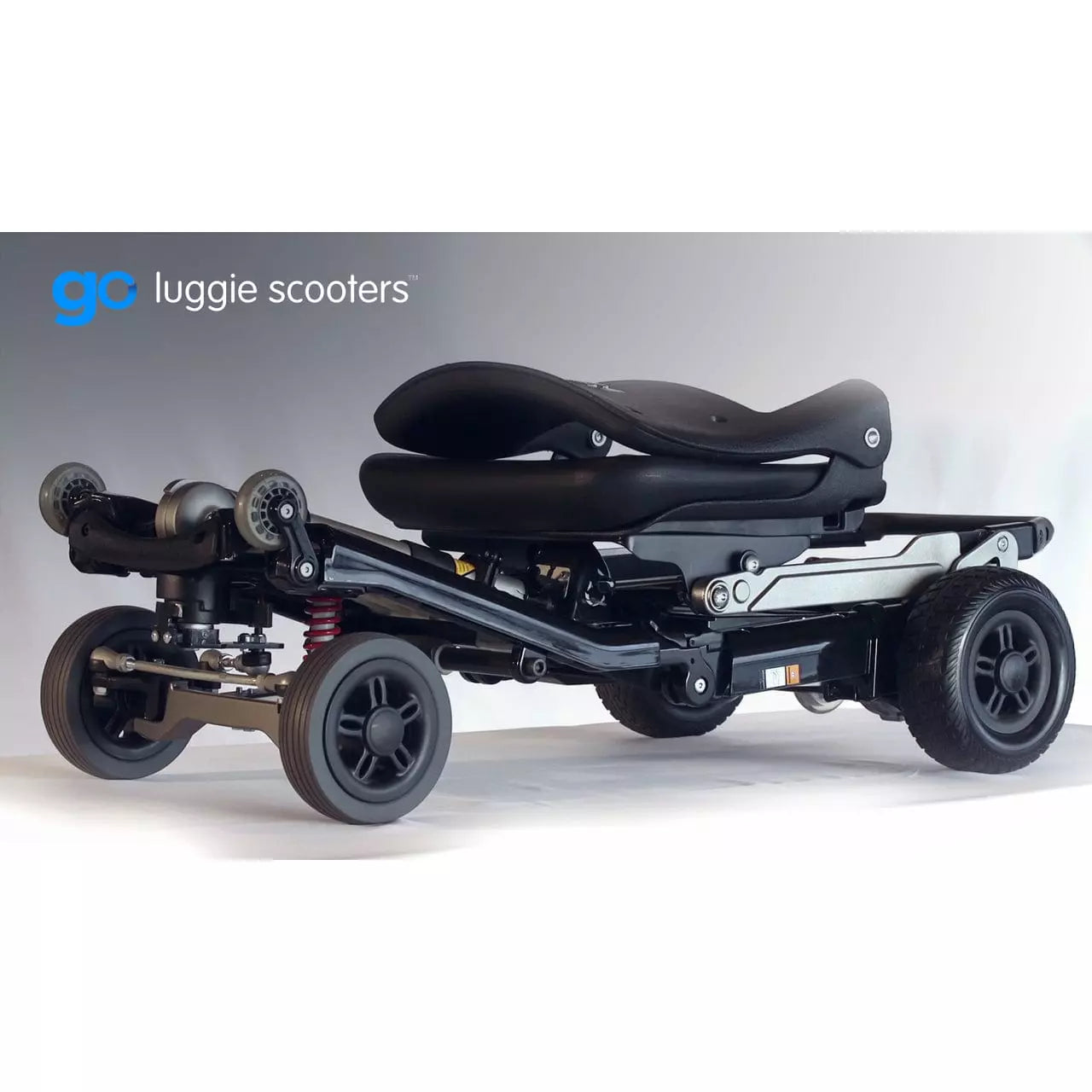 FreeRider Luggie Super Plus 4 Foldable Mobility Scooter with Shock Suspension Mobility Scooters FreeRider USA   