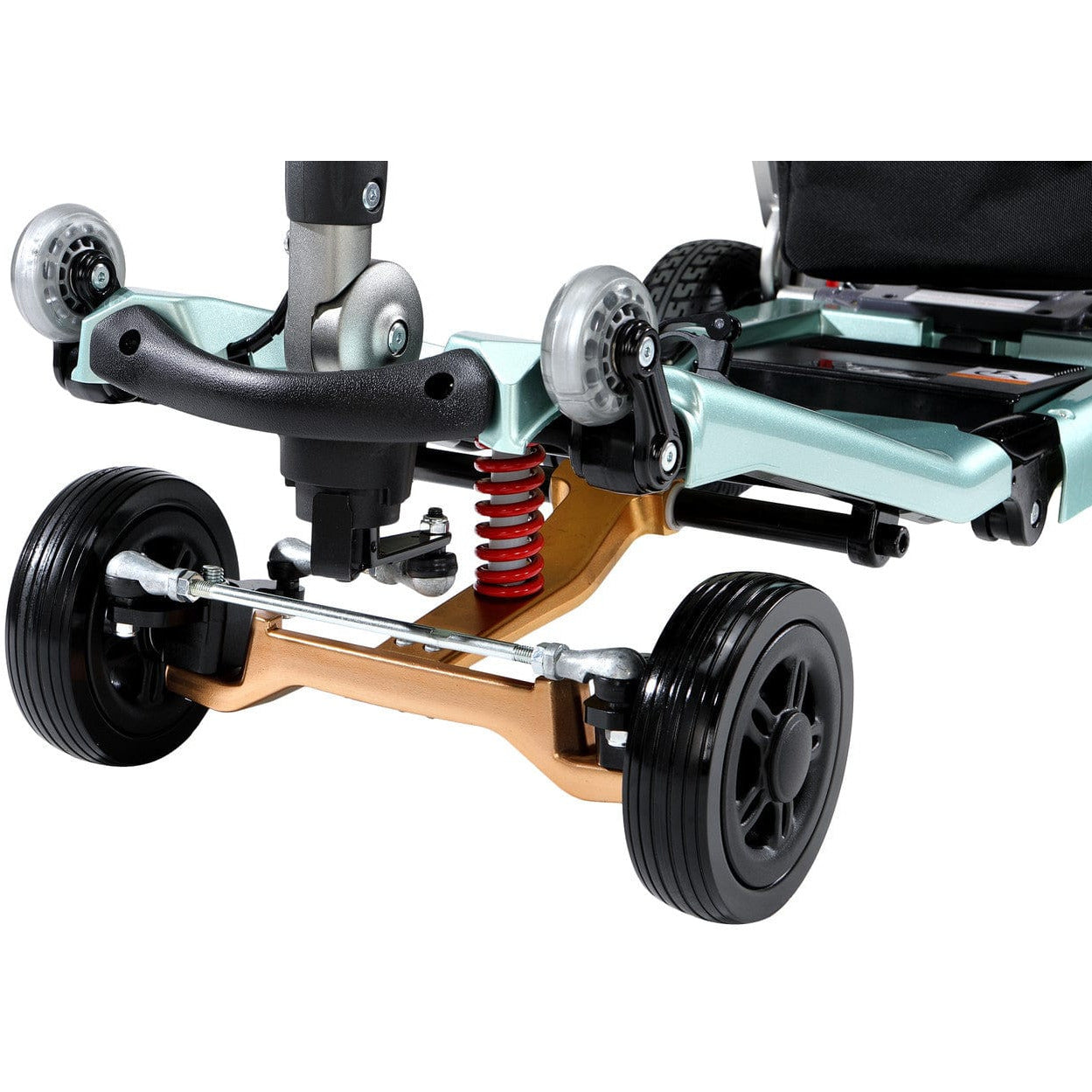 FreeRider Luggie Super Plus 4 Foldable Mobility Scooter with Shock Suspension Mobility Scooters FreeRider USA   