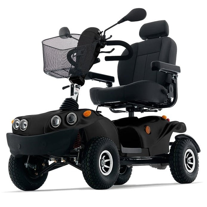 FreeRider FR GDX All-Terrain Mobility Scooter Mobility Scooters FreeRider USA Black 79ah Battery 