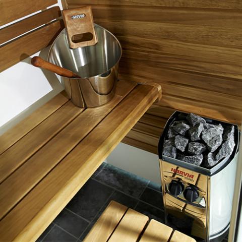 Harvia Vega Compact Series Sauna Heaters - 1.7kW, 1.9kW, 3.5kW  Harvia   