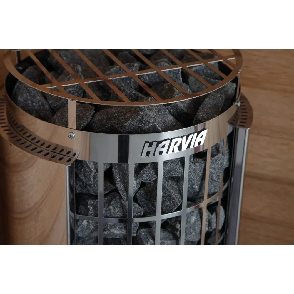 Harvia Cilindro Half Series Sauna Heaters - 6kW, 8kW, 9kW  Harvia   