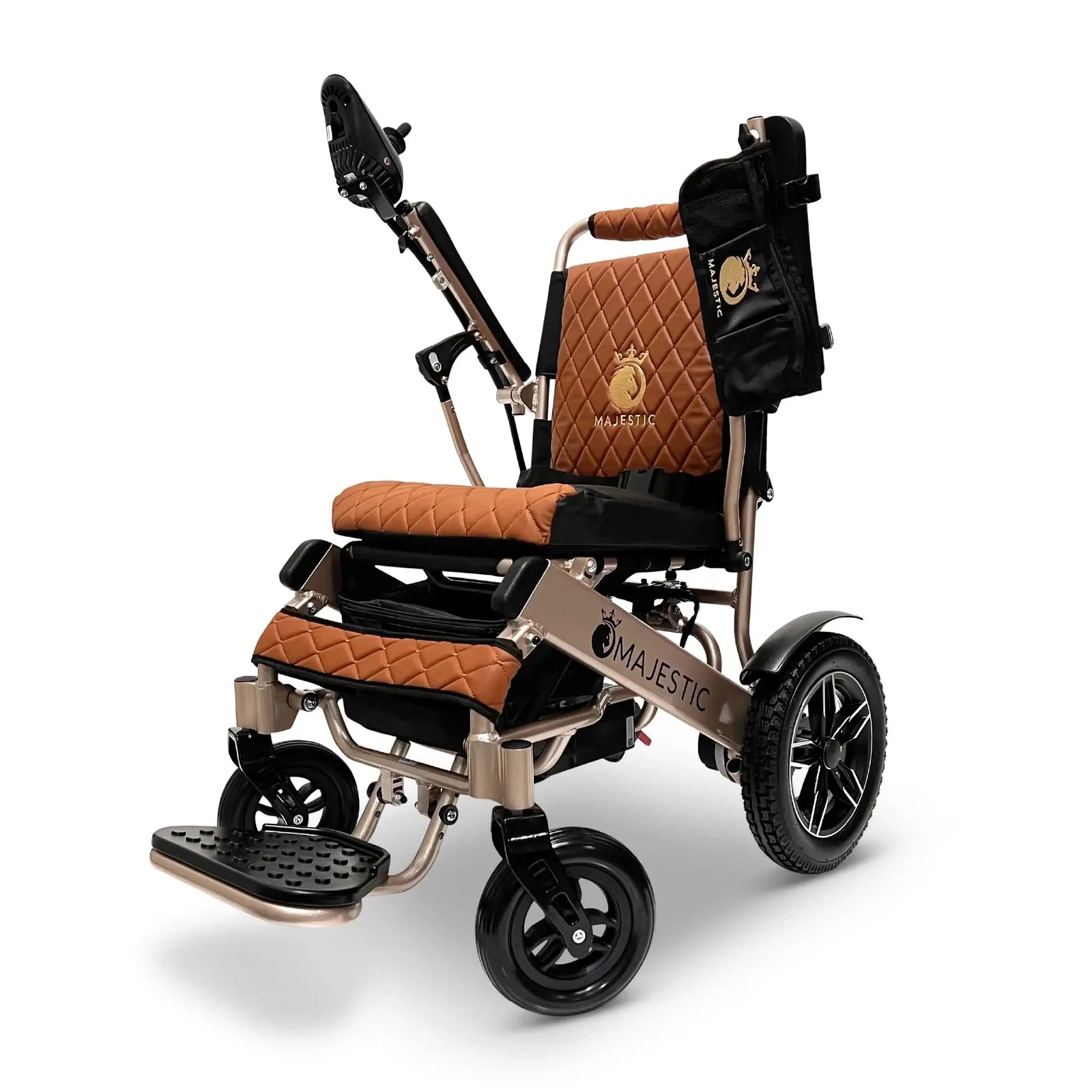 ComfyGO Majestic IQ-8000 Remote Controlled Lightweight Folding Electric Wheelchair Power Wheelchairs ComfyGO