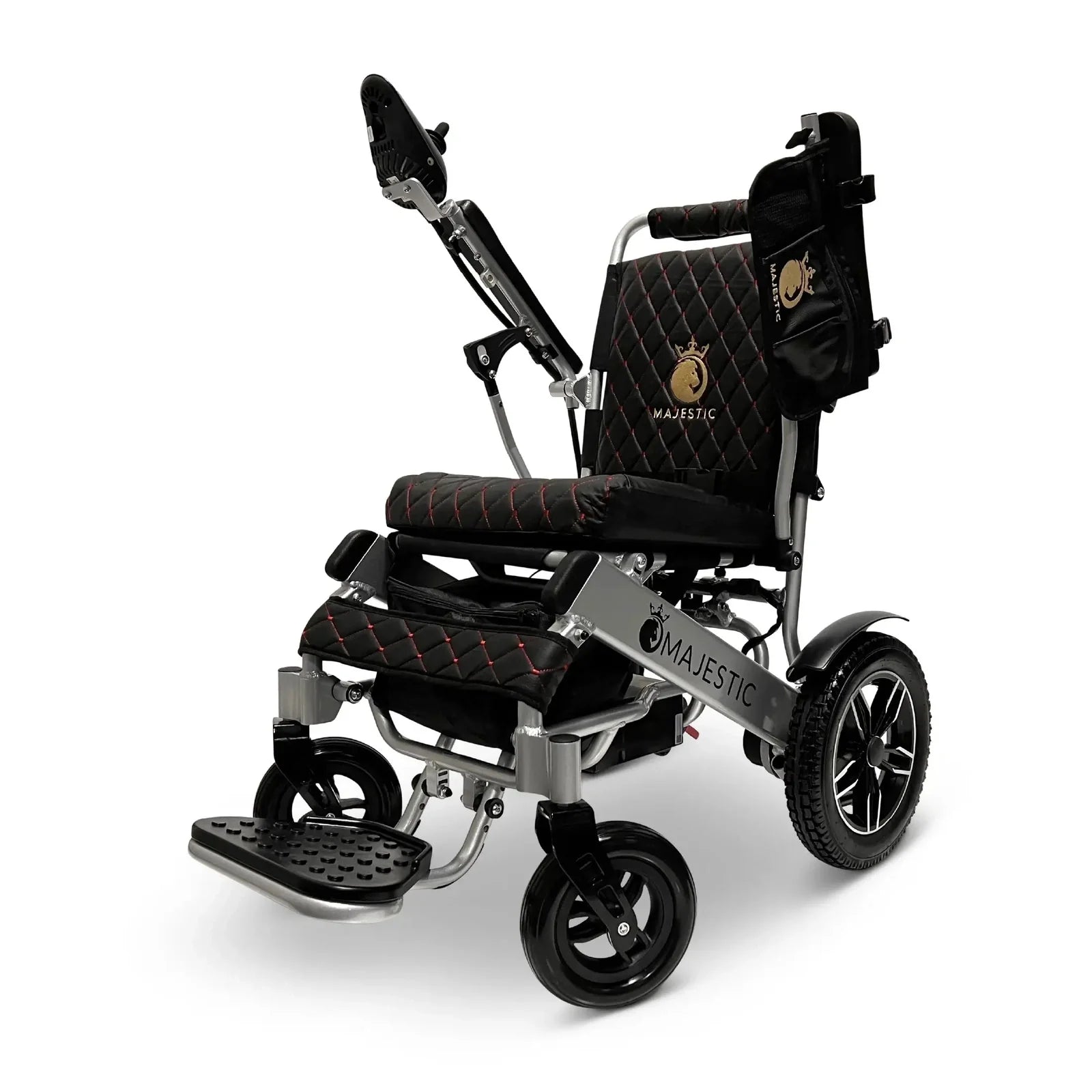 ComfyGO Majestic IQ-8000 Remote Controlled Lightweight Folding Electric Wheelchair Power Wheelchairs ComfyGO