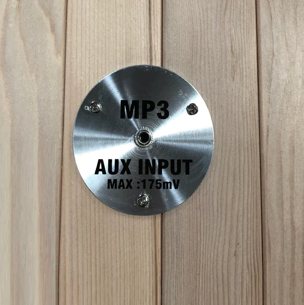 Maxxus Alpine Dual Tech 3 Person Low EMF FAR Infrared Sauna (Canadian Hemlock) INFRARED SAUNA Maxxus Saunas   