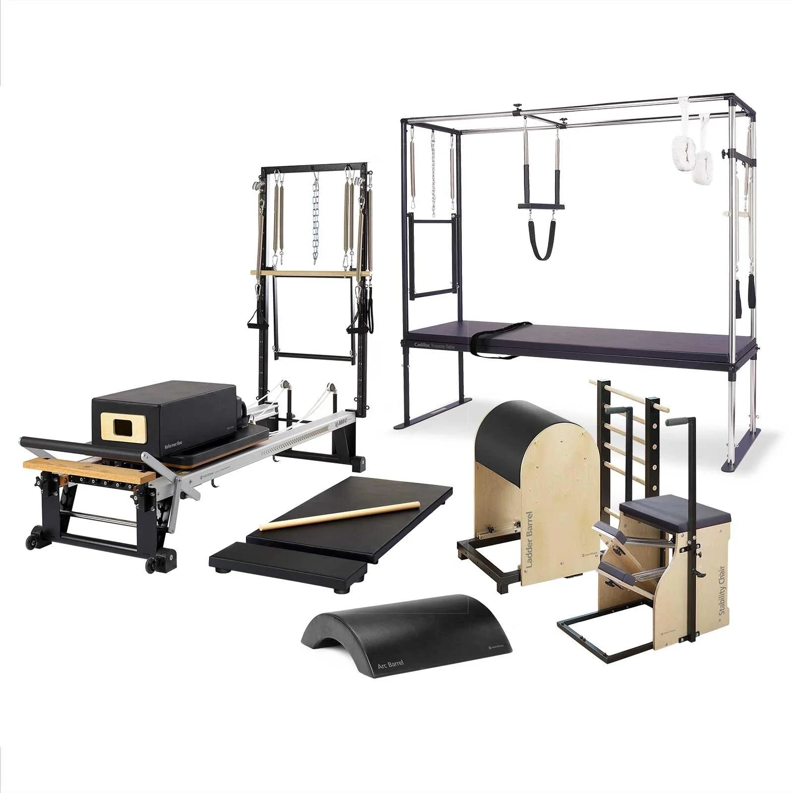 Merrithew™ Pilates Rehab Enhanced One-On-One Studio Bundle Pilates Bundle Merrithew Black  