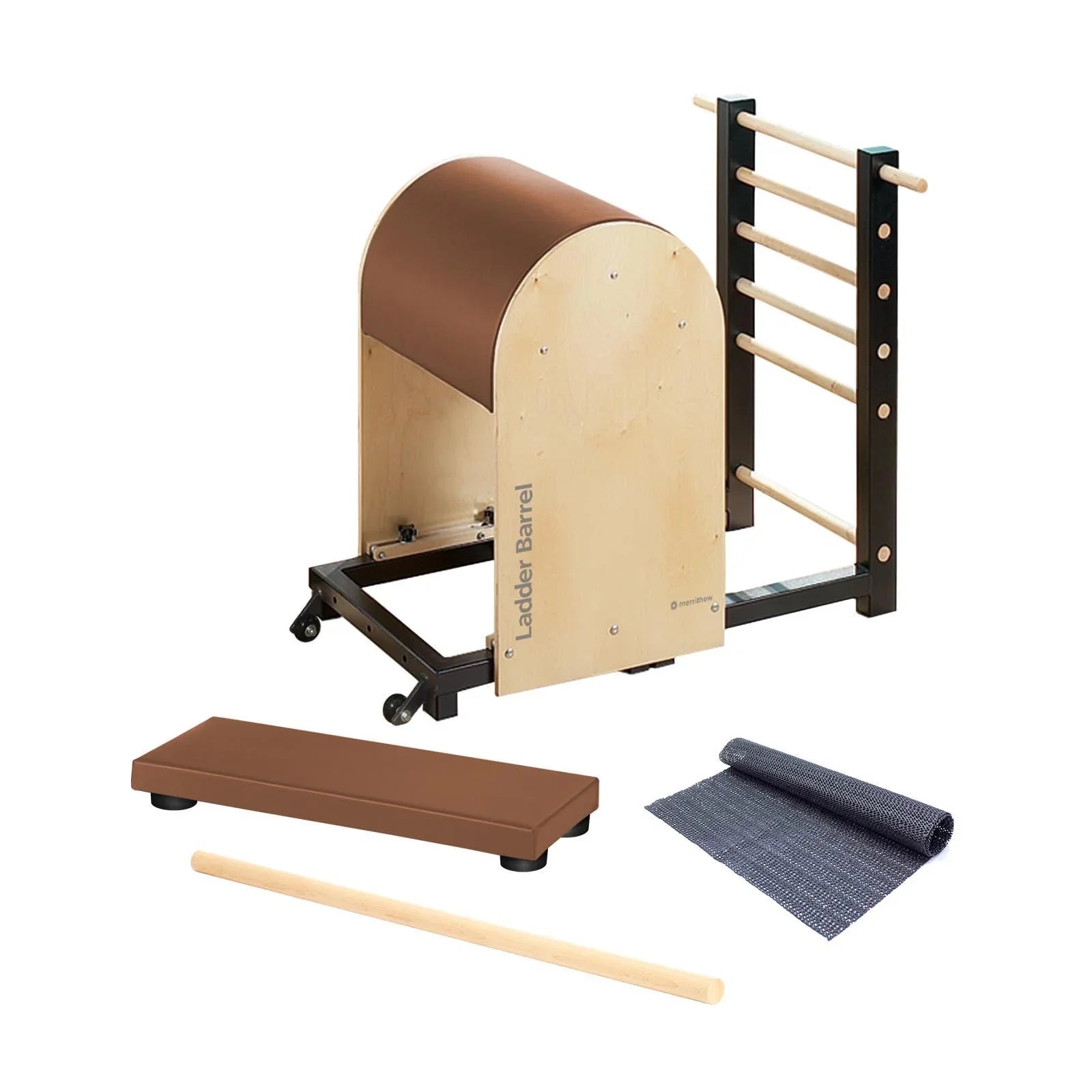Merrithew™ Pilates Ladder Barrel Bundle Ladder Barrel Merrithew Sierra Brick  