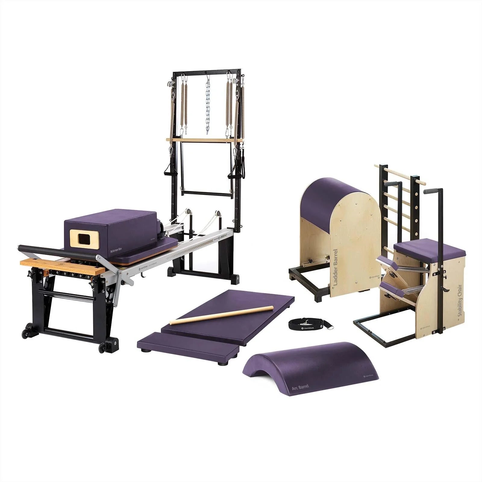 Merrithew™ Pilates Rehab One-On-One Studio Bundle Pilates Bundle Merrithew Purple Impulse  