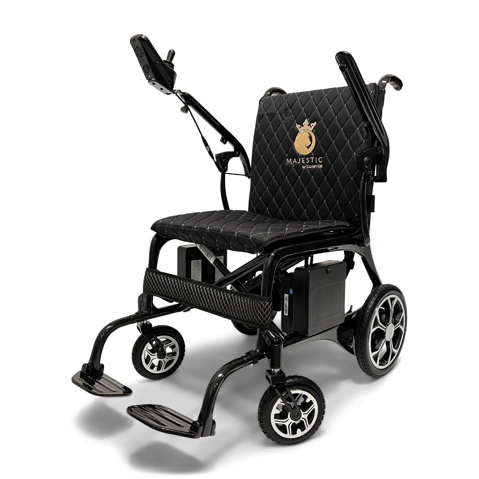 ComfyGO Phoenix Carbon Fiber Remote Controlled Folding Power Wheelchair Power Wheelchairs ComfyGO   