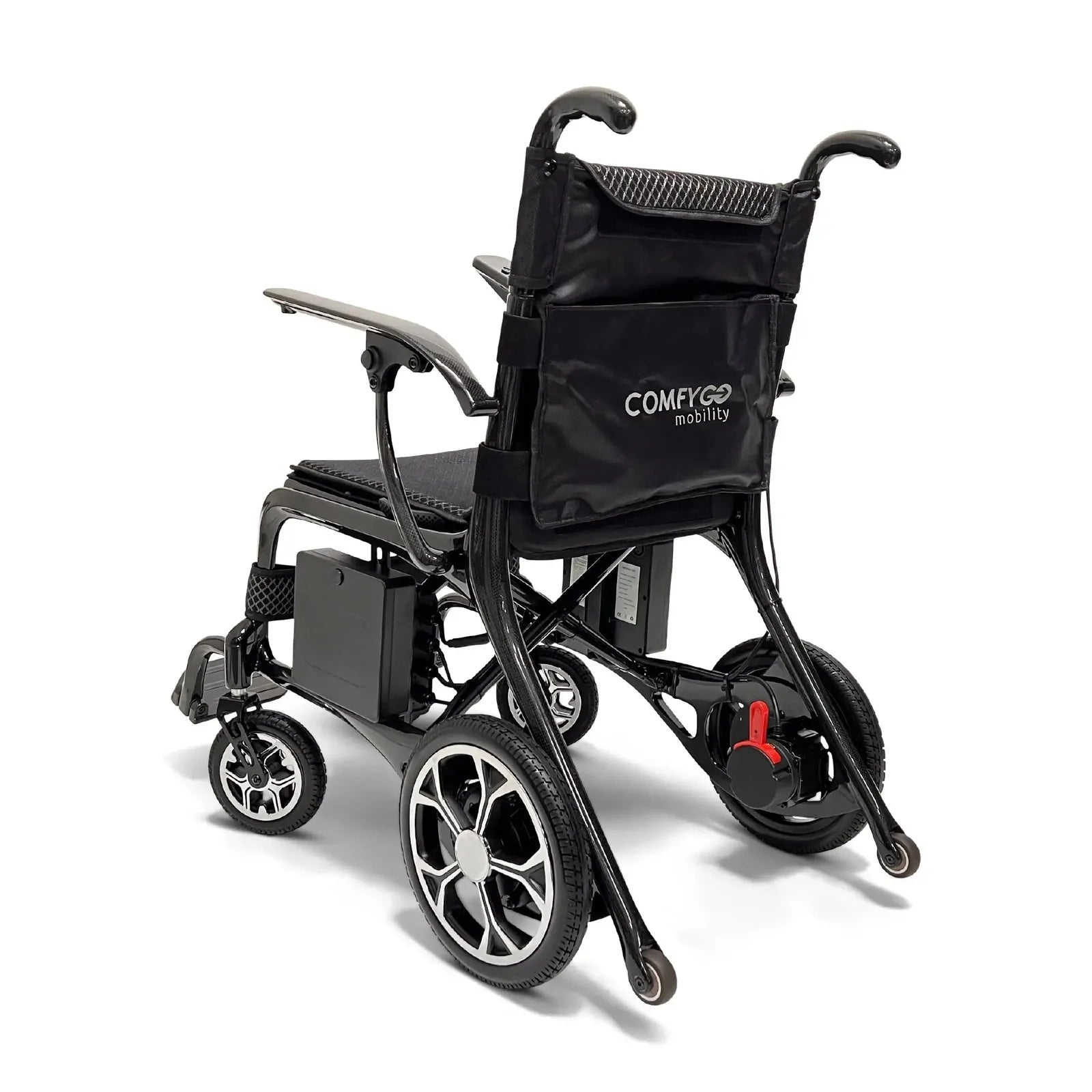 ComfyGO Phoenix Carbon Fiber Remote Controlled Folding Power Wheelchair Power Wheelchairs ComfyGO   