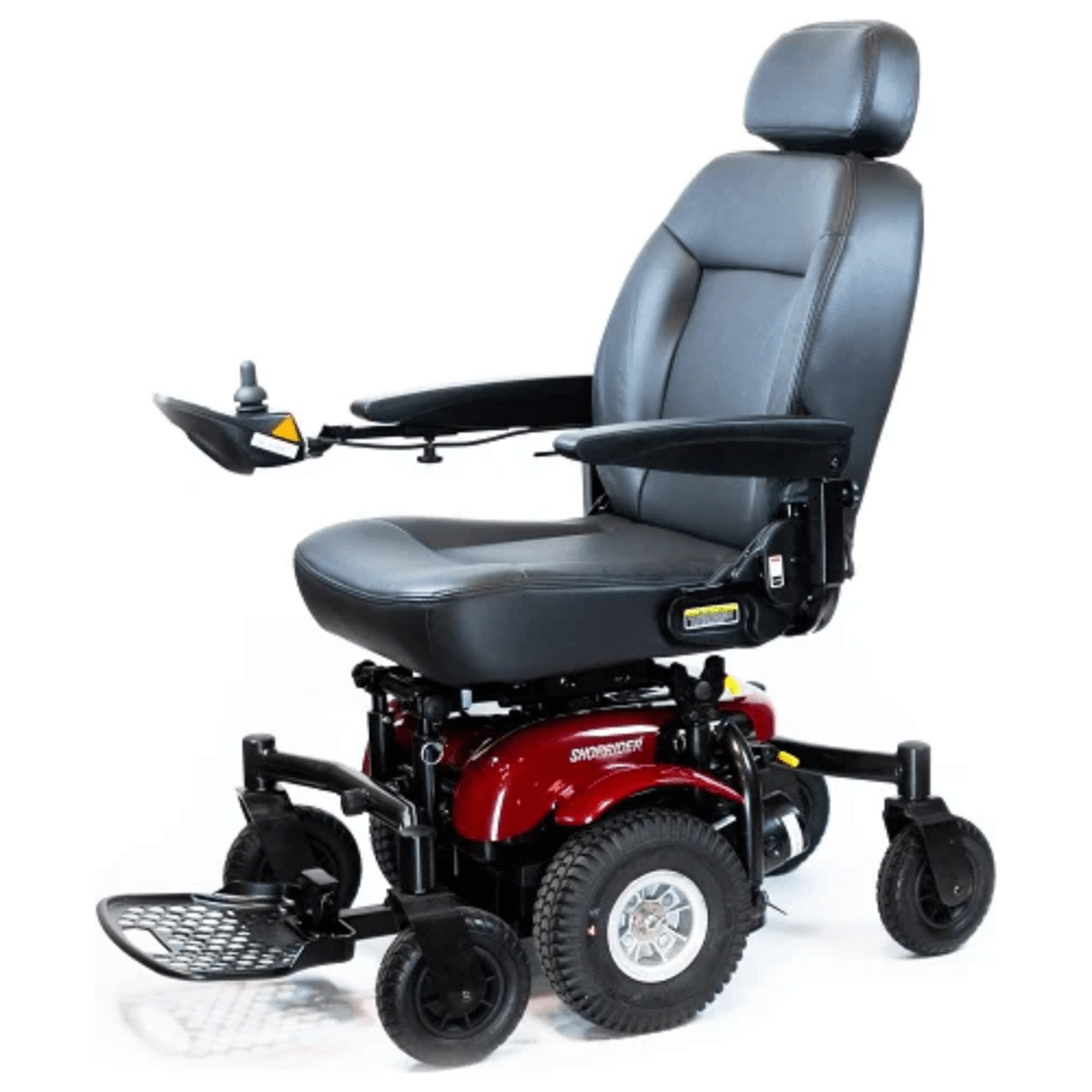 Shoprider 6 Runner 10 Mid-Size Electric Power Wheelchair 888WNLM Wheelchairs Shoprider Red  