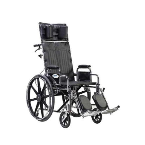 Drive Medical Wheelchair Full Reclining 22 with Removable Desk Arms  Drive Medical Default Title  