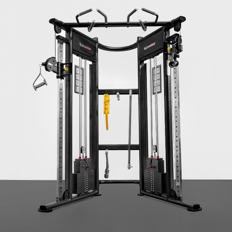 BodyKore Functional Trainer Dual Adjustable Pulley System MX1161 Functional Trainer BodyKore Black  