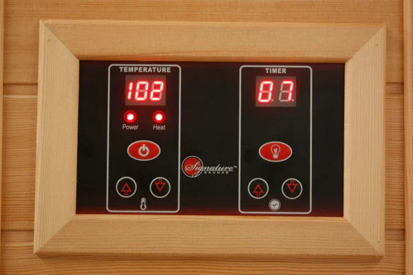Maxxus Montilemar 3 Person Near Zero EMF FAR Infrared Sauna (Canadian Red Cedar) INFRARED SAUNA Maxxus Saunas   