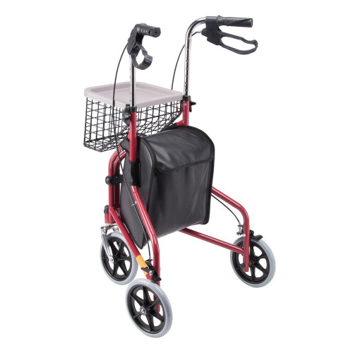 Drive Medical 3 Wheel Rollator, Two side Handles  Drive Medical   