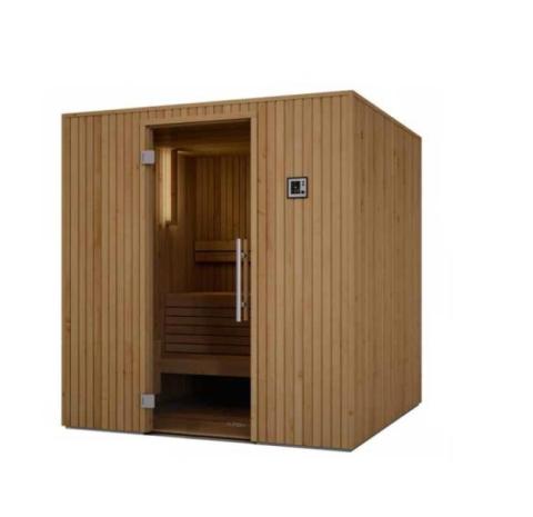 Auroom Familia 2-6 Person Traditional Cabin Sauna Sauna Auroom 48x71 (Up to 2 People) Right Alder