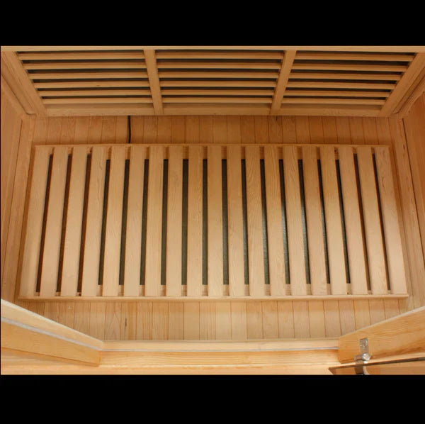 Maxxus Seattle 2 person Low EMF FAR Infrared Sauna (Natural Canadian Hemlock) INFRARED SAUNA Maxxus Saunas   