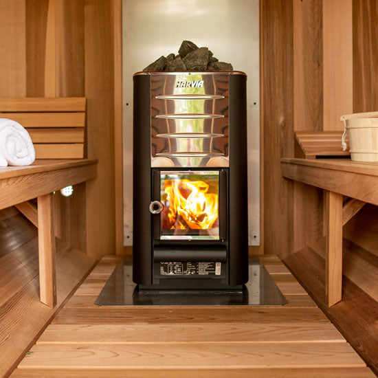 Harvia M3 Wood Burning Heater with Rocks For Saunas  Dundalk Leisurecraft Default Title  