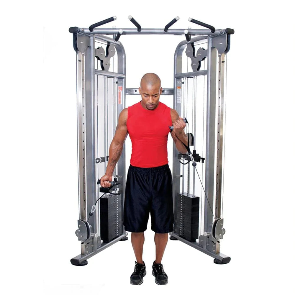 TKO 9050 Functional Trainer Dual Cable Machine Functional Trainer TKO Strength and Performance Graphite  