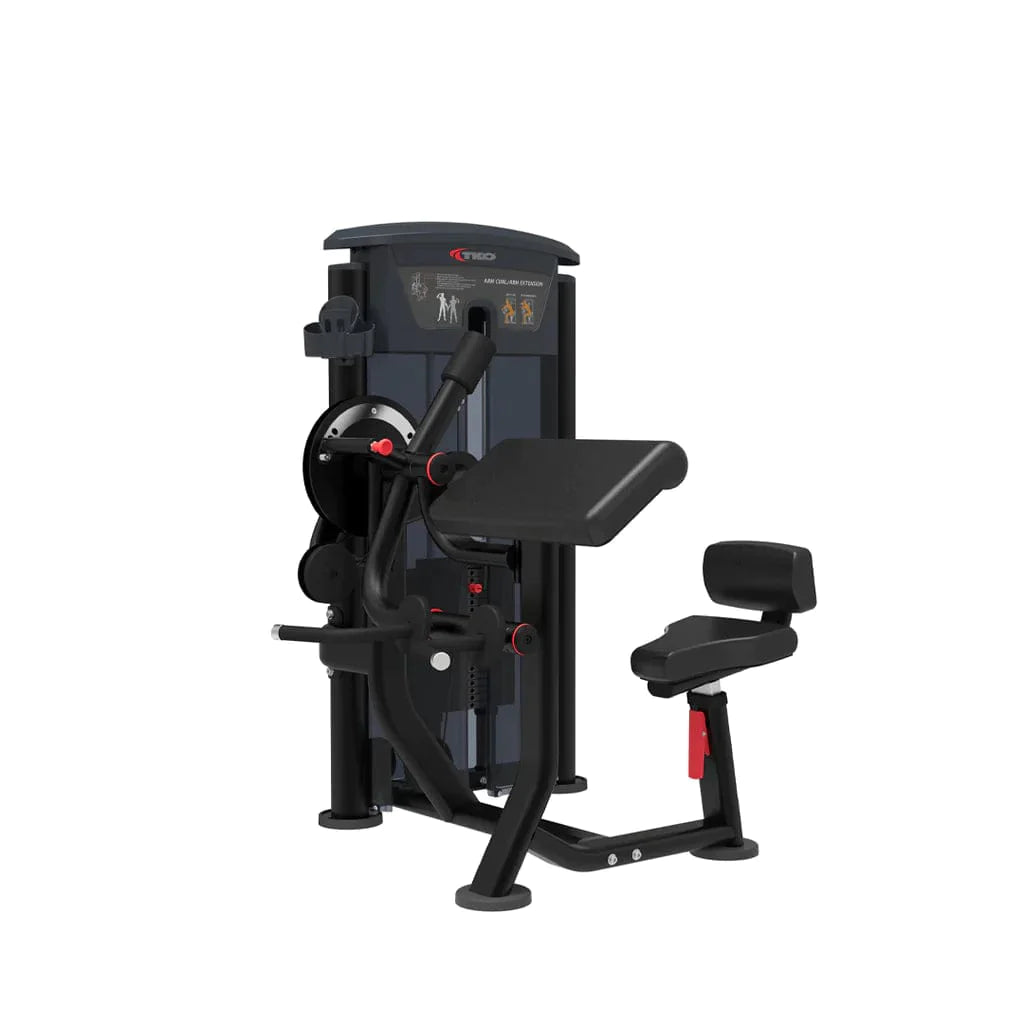 TKO Commercial Bicep / Tricep Machine | 160 Lb. Weight Stack Bicep and Tricep TKO Strength and Performance Default Title  