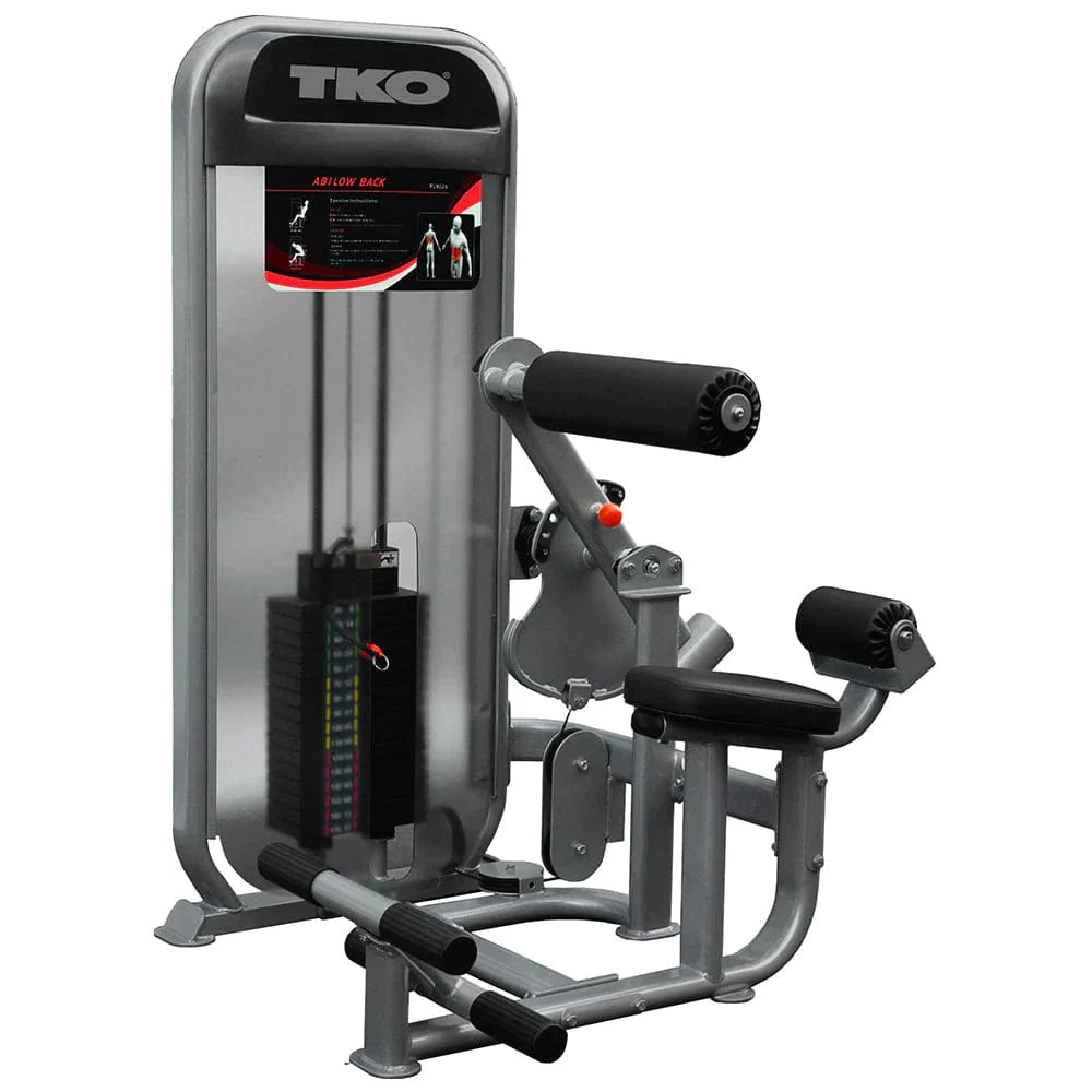 TKO Dual Ab and Back Cable Weight Machine Ab and Back TKO Strength and Performance Default Title  