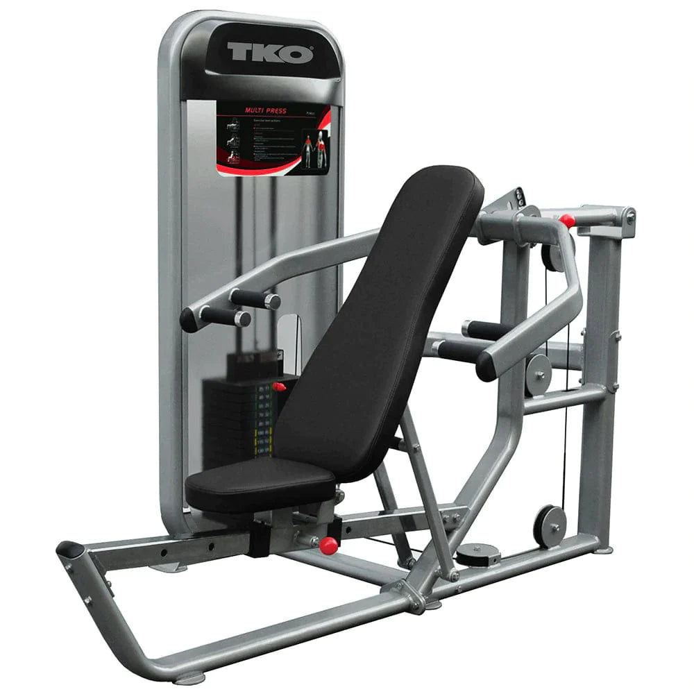 TKO Dual Chest + Shoulder Multi Press Cable Machine Multi-Press Machine TKO Strength and Performance Default Title  