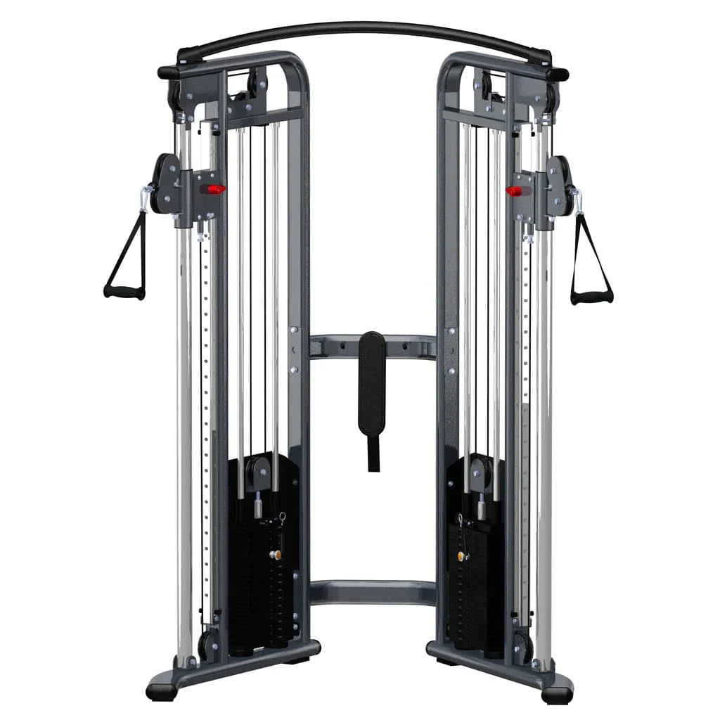 TKO Light Functional Trainer Machine Functional Trainer TKO Strength and Performance Grey - Free Accessory Kit  